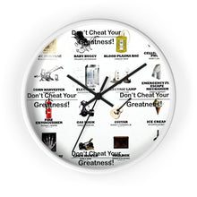 Load image into Gallery viewer, Black Inventors Wall clock

