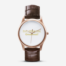 Load image into Gallery viewer, Classic Fashion Unisex Print Black Quartz Watch
