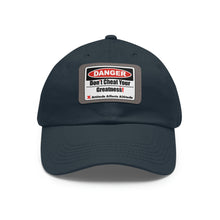 Load image into Gallery viewer, Don't Cheat Your Greatness, Dangerous, Dad Hat with Leather Patch
