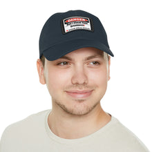 Load image into Gallery viewer, Don't Cheat Your Greatness, Dangerous, Dad Hat with Leather Patch
