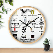 Load image into Gallery viewer, Black Inventors Wall clock
