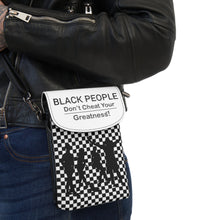 Load image into Gallery viewer, Black People Small Cell Phone Wallet
