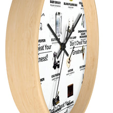 Load image into Gallery viewer, Black Inventors Wall clock
