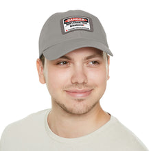 Load image into Gallery viewer, Don't Cheat Your Greatness, Dangerous, Dad Hat with Leather Patch
