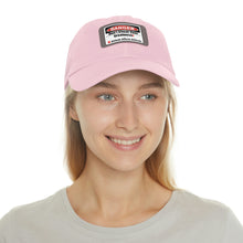 Load image into Gallery viewer, Don't Cheat Your Greatness, Dangerous, Dad Hat with Leather Patch
