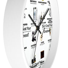 Load image into Gallery viewer, Black Inventors Wall clock
