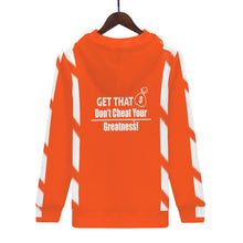 Load image into Gallery viewer, Don't Cheat Your Greatness, Get That Bag, Men's  Hoodie
