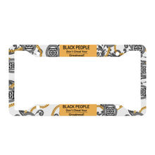 Load image into Gallery viewer, Black People Customized License Plate Frames

