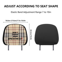 Load image into Gallery viewer, Burberry  Car Headrest Covers

