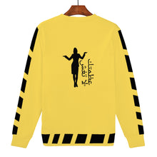 Load image into Gallery viewer, Arabic  Women's All Over Print Sweater
