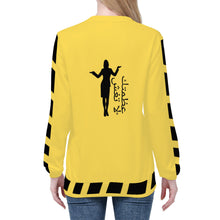 Load image into Gallery viewer, Arabic  Women's All Over Print Sweater
