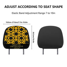 Load image into Gallery viewer, Hebrew  Car Headrest Covers
