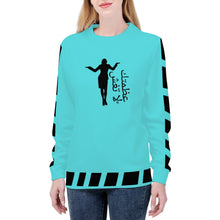 Load image into Gallery viewer, Arabic  Women's All Over Print Sweater

