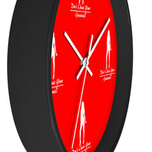 Load image into Gallery viewer, Women's Red &amp; White Wall clock
