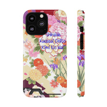 Load image into Gallery viewer, Japanese Phone Case With Card Holder
