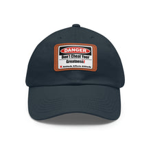 Load image into Gallery viewer, Don't Cheat Your Greatness, Dangerous, Dad Hat with Leather Patch
