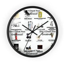 Load image into Gallery viewer, Black Inventors Wall clock

