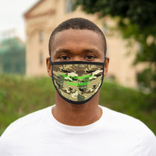 Load image into Gallery viewer, Military Personnel &amp; Veterans Mixed-Fabric Face Mask
