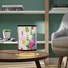 Load image into Gallery viewer, Hebrew Tripod Lamp with High-Res Printed Shade, US\CA plug
