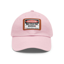 Load image into Gallery viewer, Don't Cheat Your Greatness, Dangerous, Dad Hat with Leather Patch
