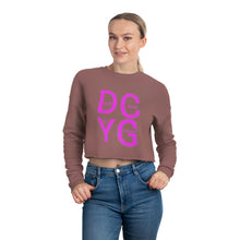 Load image into Gallery viewer, DCYG Xclusive  Women's Cropped Sweatshirt
