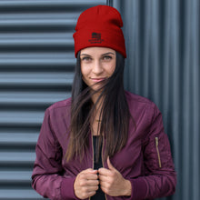Load image into Gallery viewer, USA Embroidered Beanie
