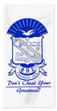 Load image into Gallery viewer, Phi Beta Sigma Inc - Beach Towel
